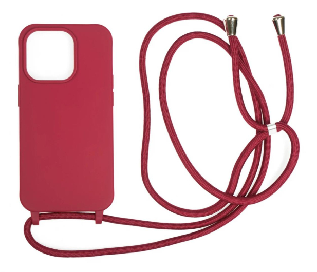 Mobile Origin Lanyard Case do iPhone 14 Pro cherry - 1248889 - zdjęcie